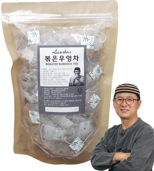 김오곤원장의 우엉차 티백 100포 1개, 1g, 100개입