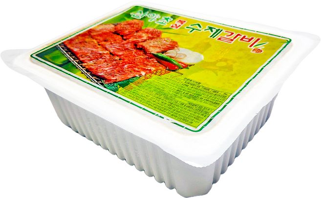 산야초 국내산 수제 댓잎왕갈비 4kg 12대 (12인분) / 국내산 양념돼지갈비 돼지갈비 양념갈비 수제갈비 명절선물, 1개