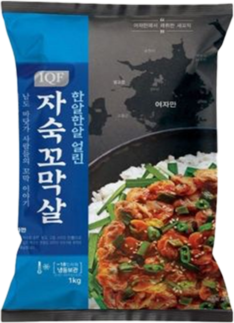 한알한알 얼린 자숙 꼬막살 대용량, 1kg*12개, 1개