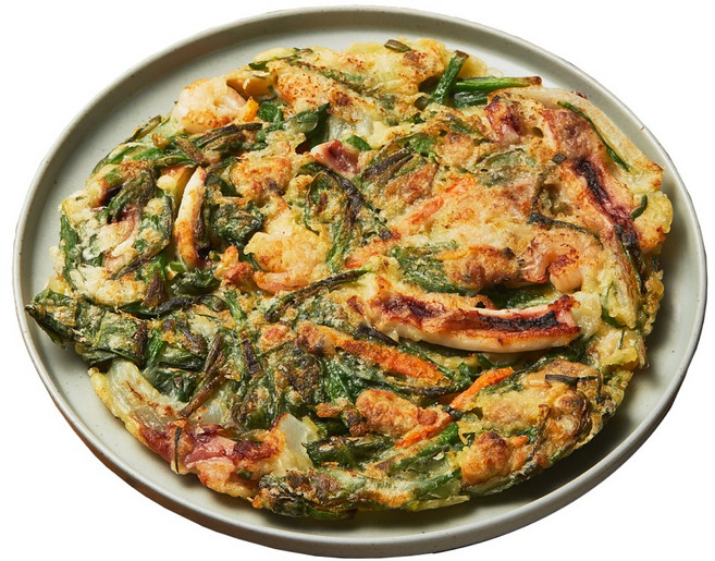 쿡솜씨 해물파전 밀키트 3종 쪽파 바삭한 부침가루 맛집 찍먹 간장소스 데이트 캠핑 홈파티, 400g, 1개