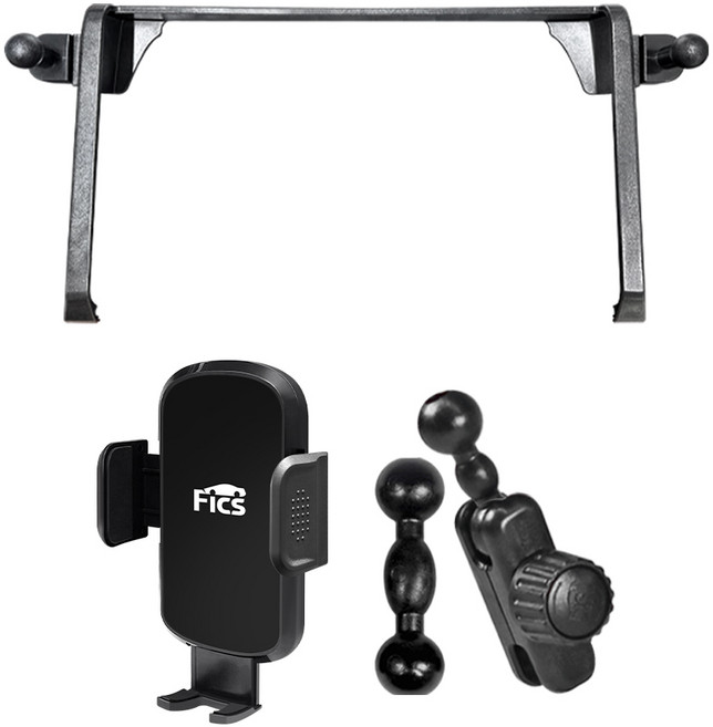 픽스 글로벌 토요타 라브4 차량용 핸드폰 거치대 세트, 1세트