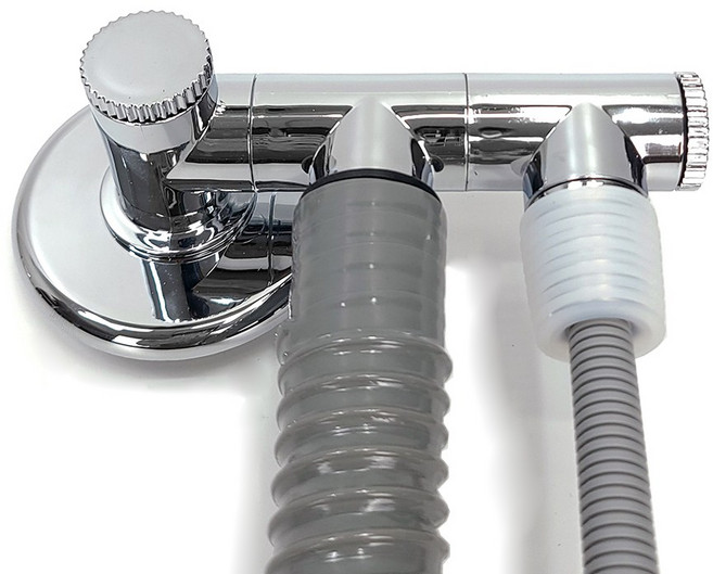 올인원 세탁기배수구트랩 +T형 2p 배관 건조기 3~4구연결 냄새벌레 차단 배수구 31mm~72mm 호환, 올인원배수구트랩+T형 배관 2p, 1개