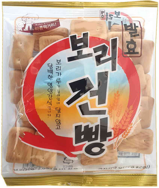 아리랑 발효보리건빵 60g, 30개, 봉지