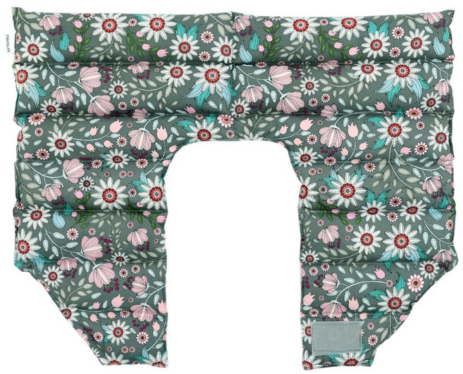 애슬라 허브 어깨 찜질팩 고급형 모던플라워 ZH-S2, 1개