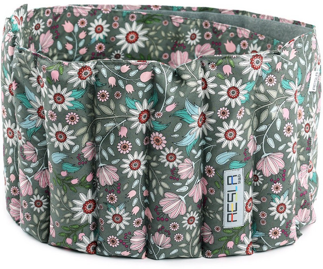 애슬라 허브 복부 허리 찜질팩 프리미엄 모던플라워 ZH-WP3, 1개