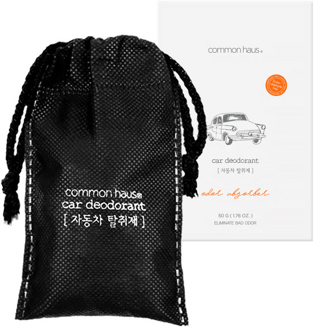 커먼하우스 자동차 탈취제, 50g, 1개