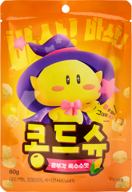 콩드슈 옥수수맛 찹쌀콩부각, 1개, 60g