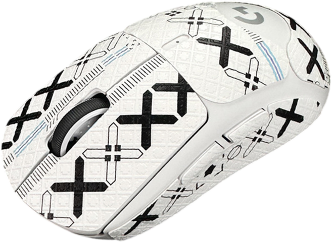 리치봄 지슈라 로지텍 논슬립 마우스 그립테이프, 1개, 화이트_full