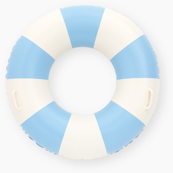 토이토 프리미엄 클래식 튜브 대형 물놀이 감성 성인 튜브 스노쿨링 수영장 용품, 1개, 프리미엄 클래식 블루 중형(85cm)