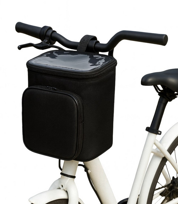 핏라이트 대용량 자전거 킥보드 바이크 바구니 핸들바 가방, 1개