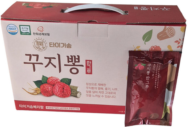 친환경유기농무농약꾸지뽕진액즙