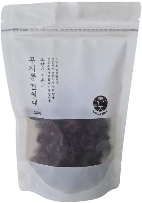 친환경유기농무농약꾸지뽕건열매, 1개, 200g