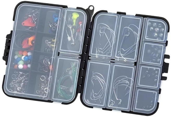 낚시 양면 미니 태클 박스 KUNZO, 2개