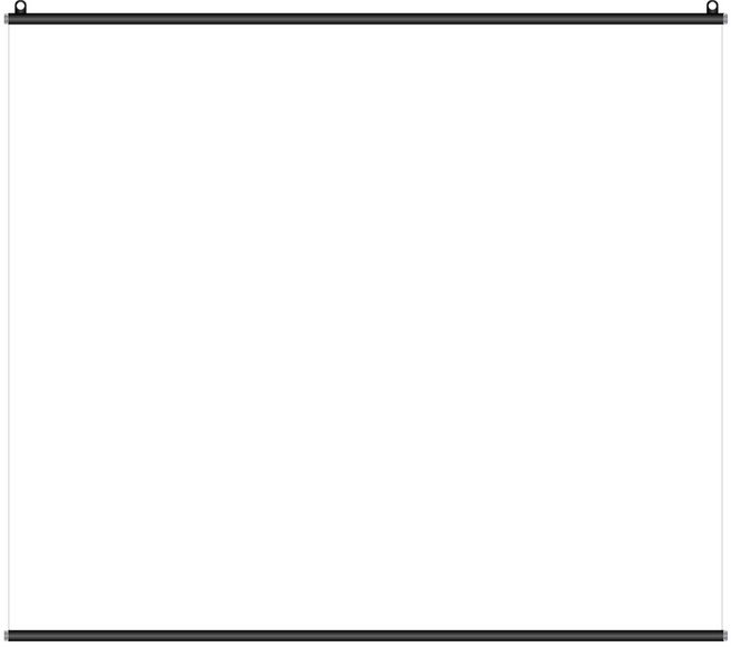 아라크네 프로젝터 빔 스크린 80인치, 80인치(가로160cm x 세로130cm) B. 족자봉