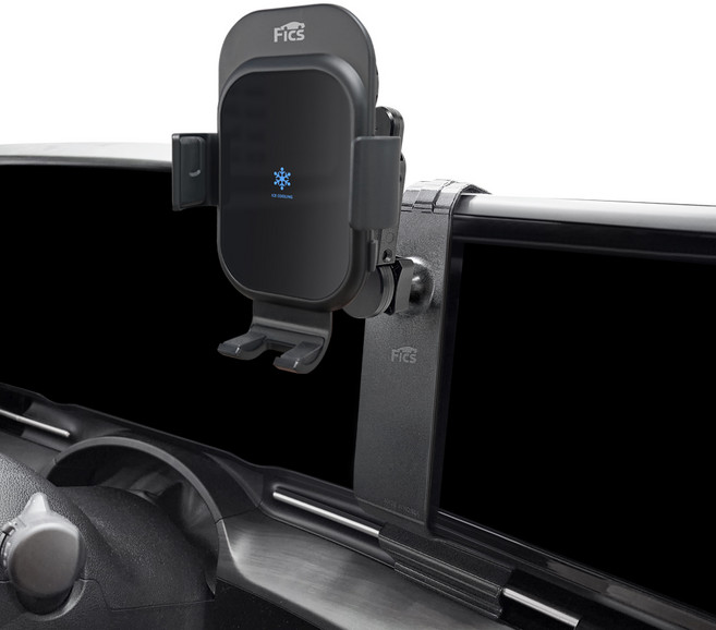 픽스 카니발KA4 디지털 계기판 차량용 핸드폰 충전거치대 세트, 마운트+연장바+충전거치대, 1개