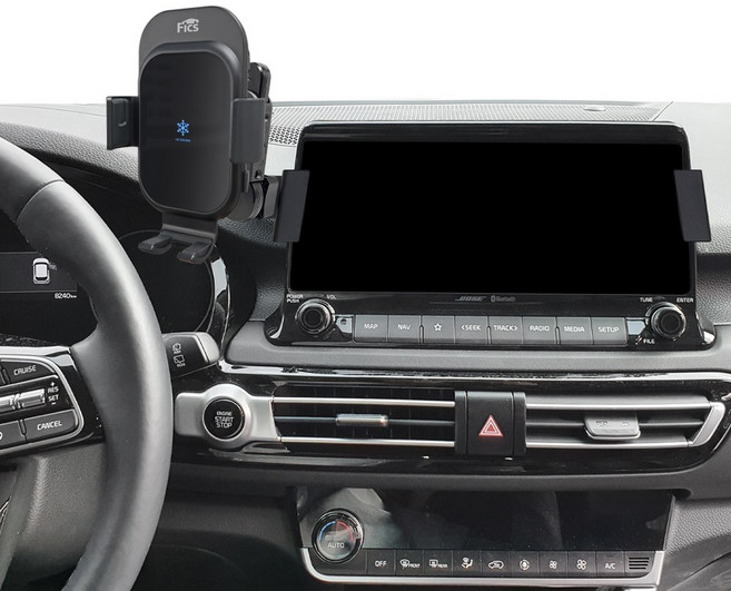 픽스 글로벌 셀토스 페이스리프트 이전 차량용 핸드폰 충전거치대 세트, 1개