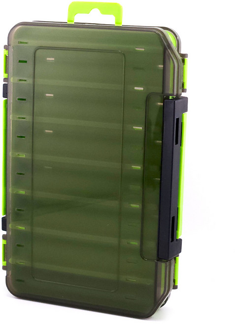 유스툴 에기케이스 태클박스 양면 루어 낚시 트레이, 1개, 그린