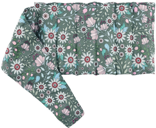 애슬라 허브 발목 손목 찜질팩 모던플라워 ZH-R1, 1개