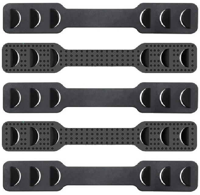 바이트 마스크 귀 통증 방지밴드, 5개, 블랙