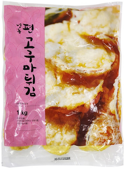 대하식품 고구마 튀김, 6개, 1kg