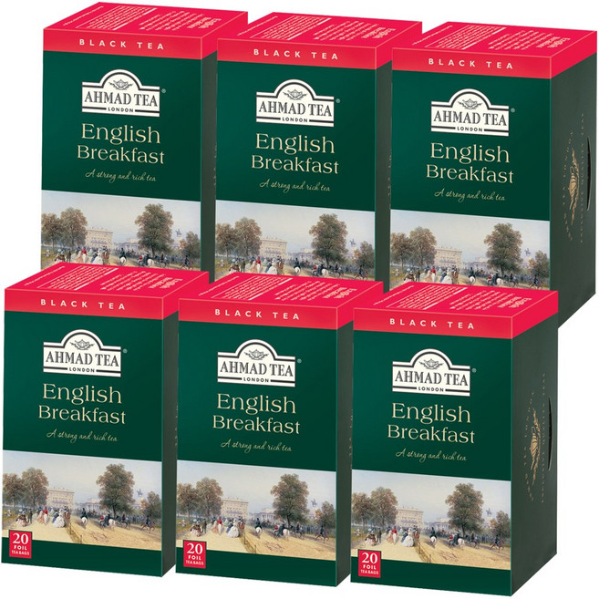 아마드티 잉글리쉬 브랙 퍼스트, 2g, 20개입, 6개
