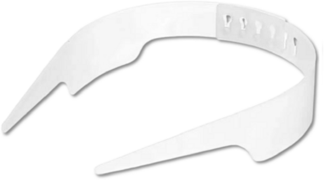 키넬 셔츠 카라 지지대 고정기, 1개, 화이트