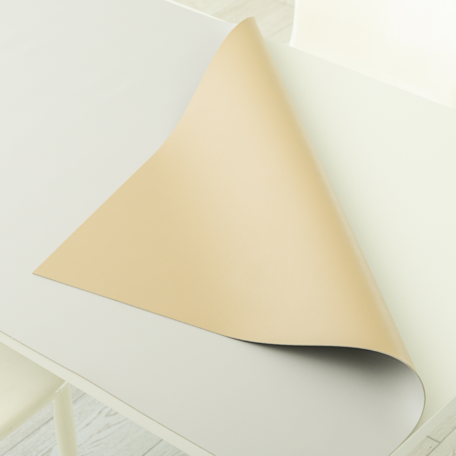 망고보드 가죽 식탁보 방수 테이블보 (무료재단), 120x60cm, 양면 샌드 그레이