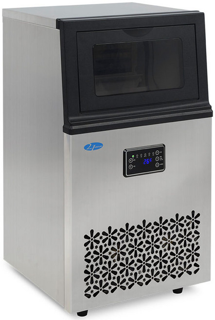 21센추리 업소용제빙기 카페 아이스메이커 대용량 얼음 1일 35Kg 쾌속 냉각 제빙 ICE-35K 필터설치옵션, 택배_35K