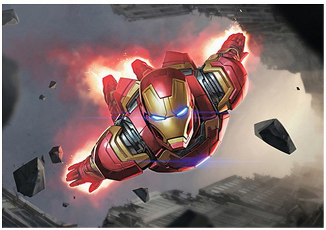 150피스 직소퍼즐 마블 아이언맨 (액자옵션선택) PLM150-09, 퍼즐단품(액자X), 1개