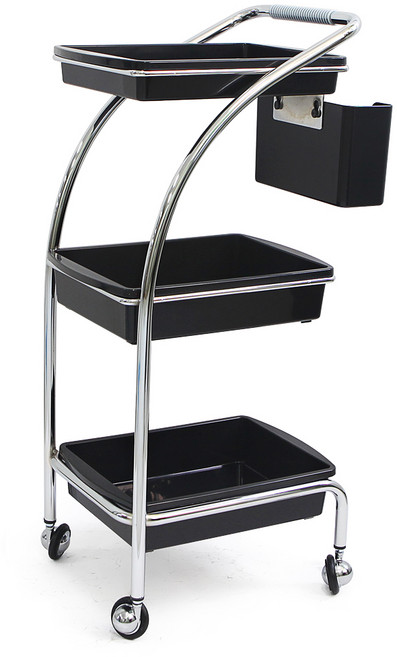 오로라 뉴 A3 3단 트레이, 블랙