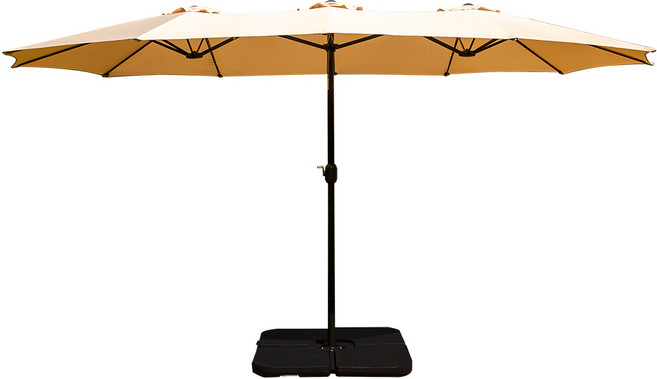 아이스타스 특대형파라솔 4.6M 초대형 접이식 파라솔, 파라솔 본품 베이지