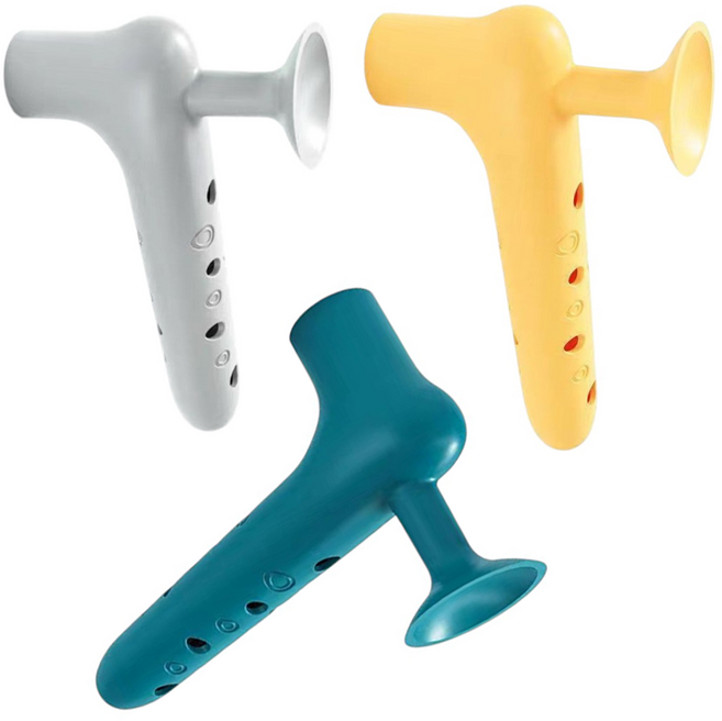 바이트 문 손잡이 보호 쿠션, 3종 색상, 3개