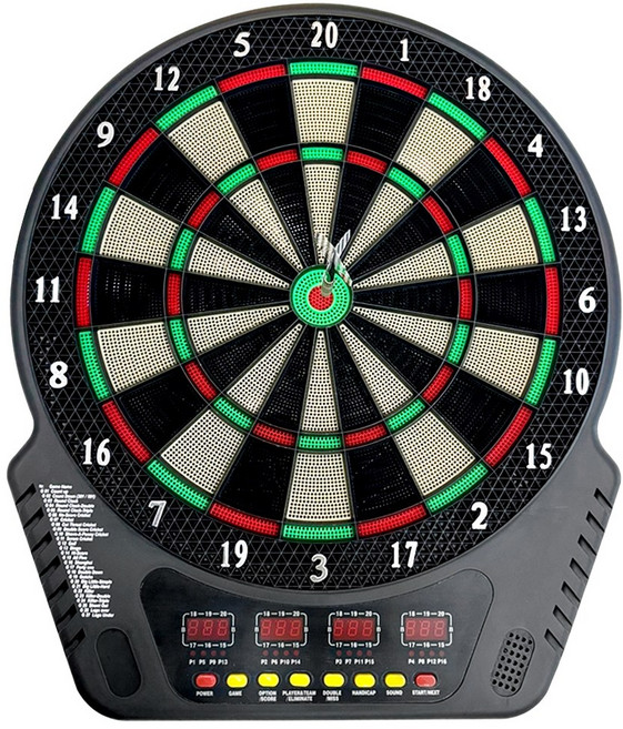 히든템 가정용 특대형 전자 자동합산 다트판, 고급형 다트(한국설명서포함+다트핀9개), 1개