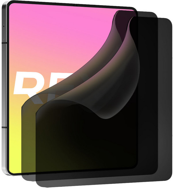 렉스 안깨지는필름 쉴드플렉스 갤럭시 180도 사생활보호필름, 2개