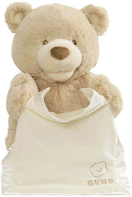 [GUND] 말하는 까꿍곰돌이 30cm 애착인형 멜로디완구 여아 남아 신생아 백일아기 돌아기, 말하는까꿍곰돌이