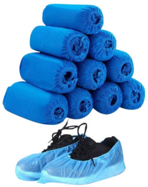 일회용덧신 일회용신발커버 부짓포덧신 슈커버 신발덮개 분진 방진복 방문자용 모델하우스 시험장, 고급형 블루(50켤레-100개), 고급형 블루(50켤레-100개), 1세트