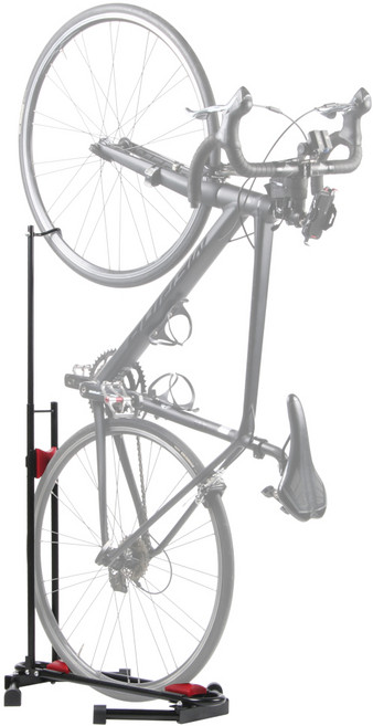 젤큰 이지폴더 실내자전거거치대 30초 간단조립 자전거스탠드 수직 자전거받침대, 1개