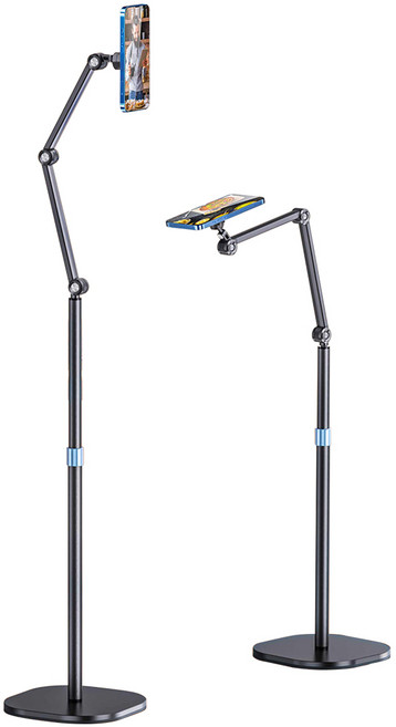 맥세이프 누워서 보는 핸드폰 태블릿 거치대 스탠드 자바라 맥스탠드 침대용 바닥용, 1개