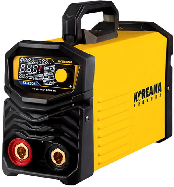 코리아나 kl230s 5KW급 현장용 전기 인버터 아크 용접기 kl-230s 3.2파이 풀용접 휴대용 최대 5파이 220v 가정용 전기 5K, 1세트, KL230S용접봉풀세트