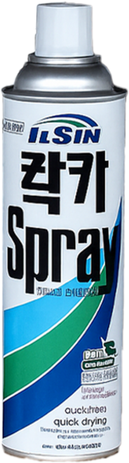일신 락카스프레이 페인트, 중회색, 1개, 420ml