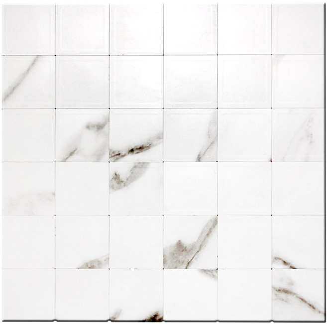 [오후 3시이전 주문건 당일출고]현대시트 현대 접착식 메탈타일 알루미늄타일 (1박스/10개입), 1세트, 마블(HMT99313)(10장/1박스)