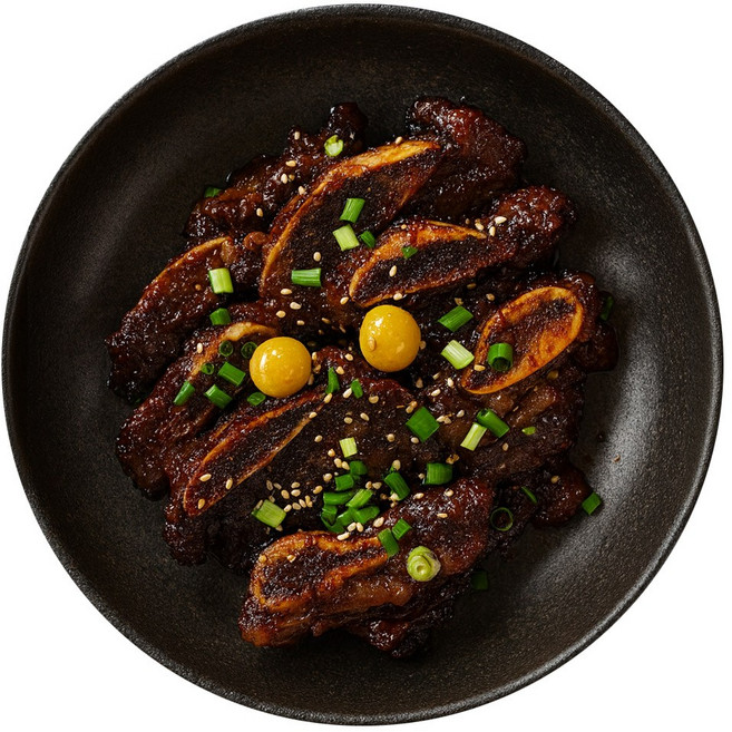 브로미트 초이스 꽃갈비 냉장 한입 LA갈비 양념갈비 LA 갈비 미국산 선물세트, 2개, 600g