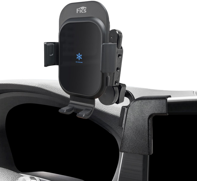 FICS 그랜저 IG 전용 핸드폰 거치대 마운트 패키지, 마운트+연장바+충전거치대, 1개