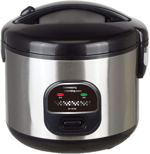 대웅모닝컴 전기보온밥솥 9~10인용, DW-1031WS, 실버