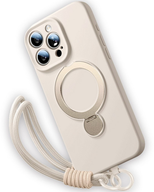 럭스폰 애플 아이폰 강력 맥세이프 브래킷 패션 스트랩 16프로맥스 폰케이스