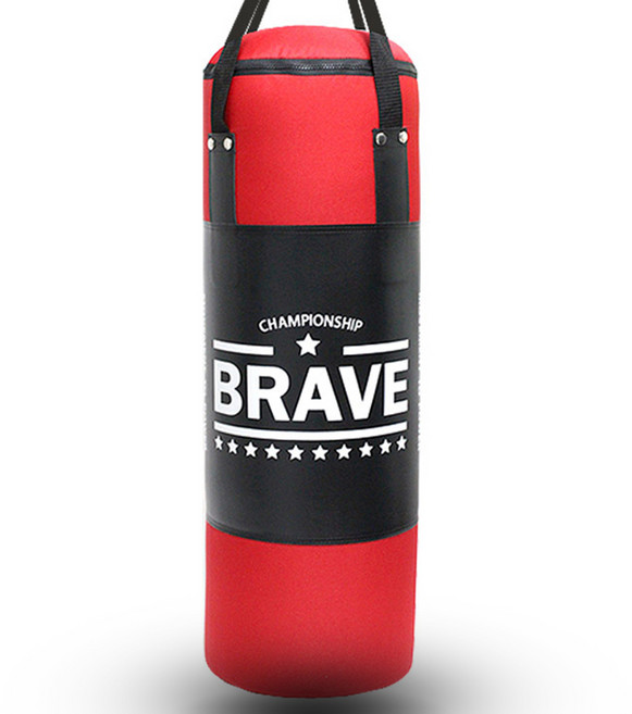 브레이브 샌드백 저소음 파워헤비백80cm 가정용샌드백, 레드
