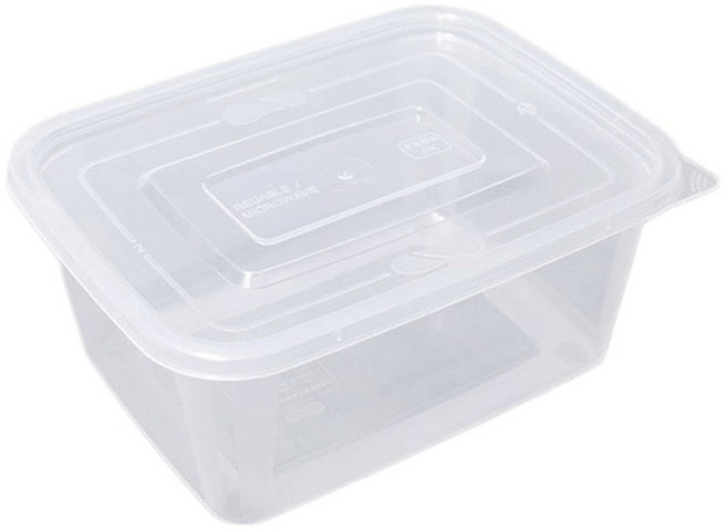 엠엔피 밀폐용기 반찬통 냉장고 냉동실 정리용기 1500ml, 1개, 50세트