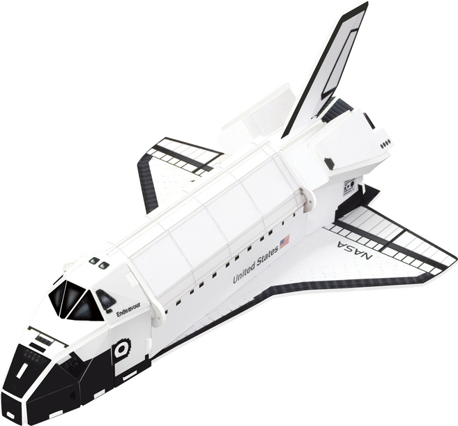 [본사직영] 우주왕복선 - 우주선 과학 교구 3D퍼즐 만들기, 25피스, 1개