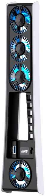 이이네 PS5 PRO 전용 쿨링 팬 스마트 온도 제어 냉가팬 2단 팬 속도 조절 가능 발열 플스5 프로 쿨러 디지털&디스크 버전에 호한, 1개, PS5 Pro용, L1108