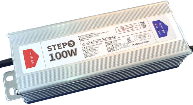 국산 방수 SMPS DC 12V LED 안정기 파워 전원공급장치 100W, 1개